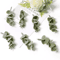10PCS Artificial Green Leaves DIY Decorative Foliage For Weddings Crafts Home Decor 4
