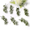 10PCS Artificial Green Leaves DIY Decorative Foliage For Weddings Crafts Home Decor 4