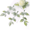 10PCS Artificial Green Leaves DIY Decorative Foliage For Weddings Crafts Home Decor 5