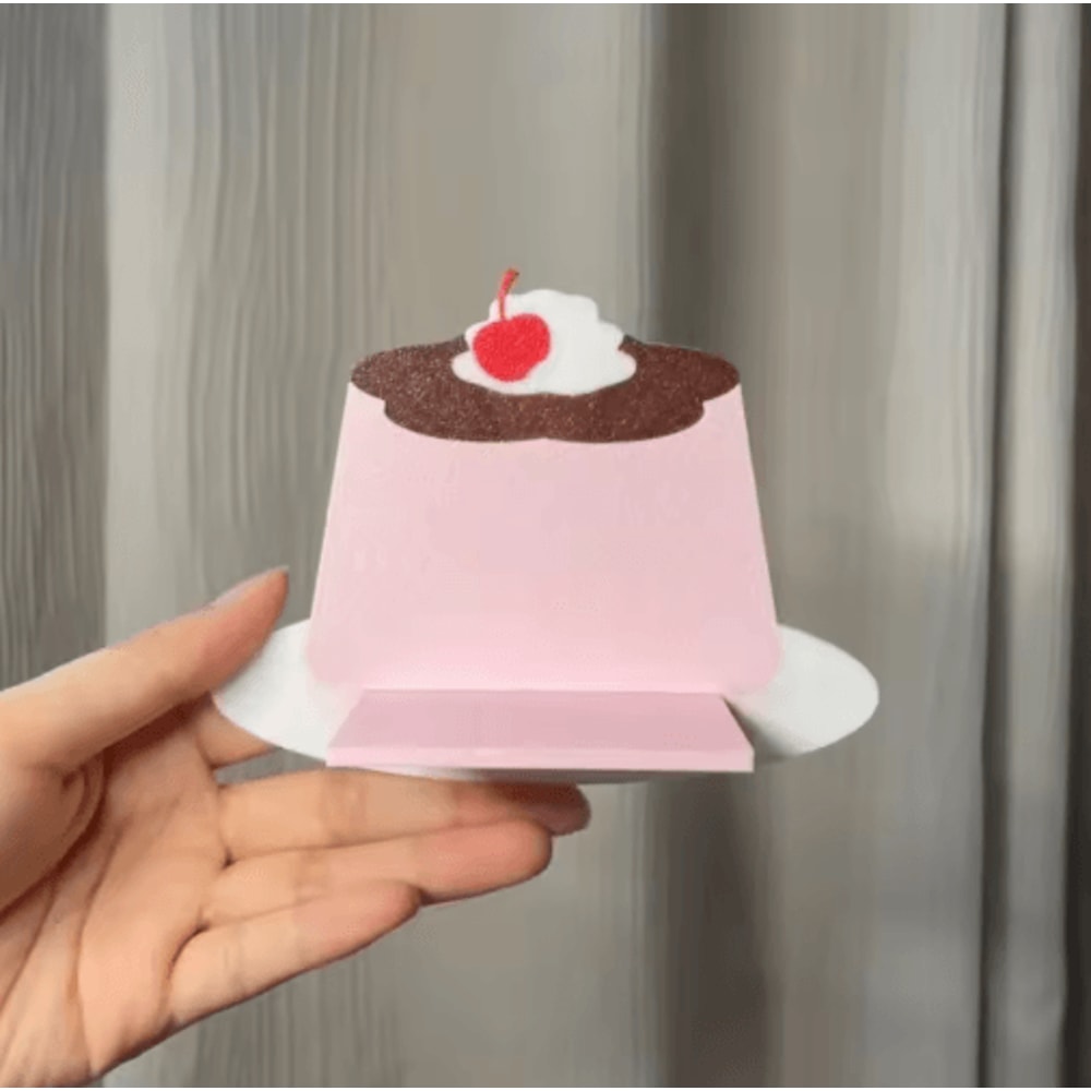 Kawaii Pudding Figurine Set Cute Anime Pegboard Shelf Display Decor 2025 Design 19