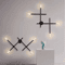 Nordic Cross LED Wall Sconce Minimalist Modern Wall Lamp For Living Room Bedside 0