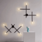 Nordic Cross LED Wall Sconce Minimalist Modern Wall Lamp For Living Room Bedside 0