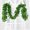 Artificial Ivy Leaf Garland Lush Hanging Vines For Home Kitchen Wedding Decor 2