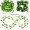 Artificial Ivy Leaf Garland Lush Hanging Vines For Home Kitchen Wedding Decor 6