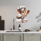 Cute Chef Mouse Wall Sticker Cartoon SelfAdhesive Decor For Kids Room Home Corners 9