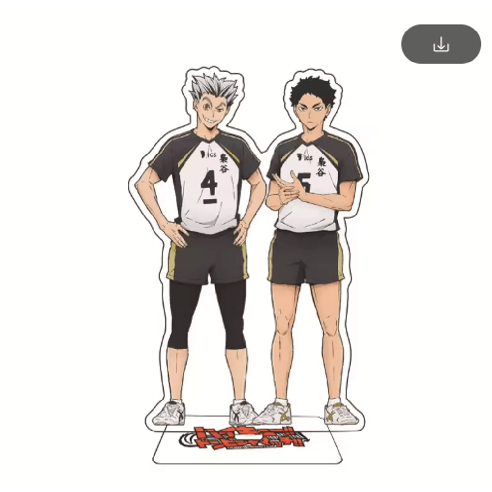 Haikyuu Acrylic Stand Figure Anime Desk Decor Character Display 10