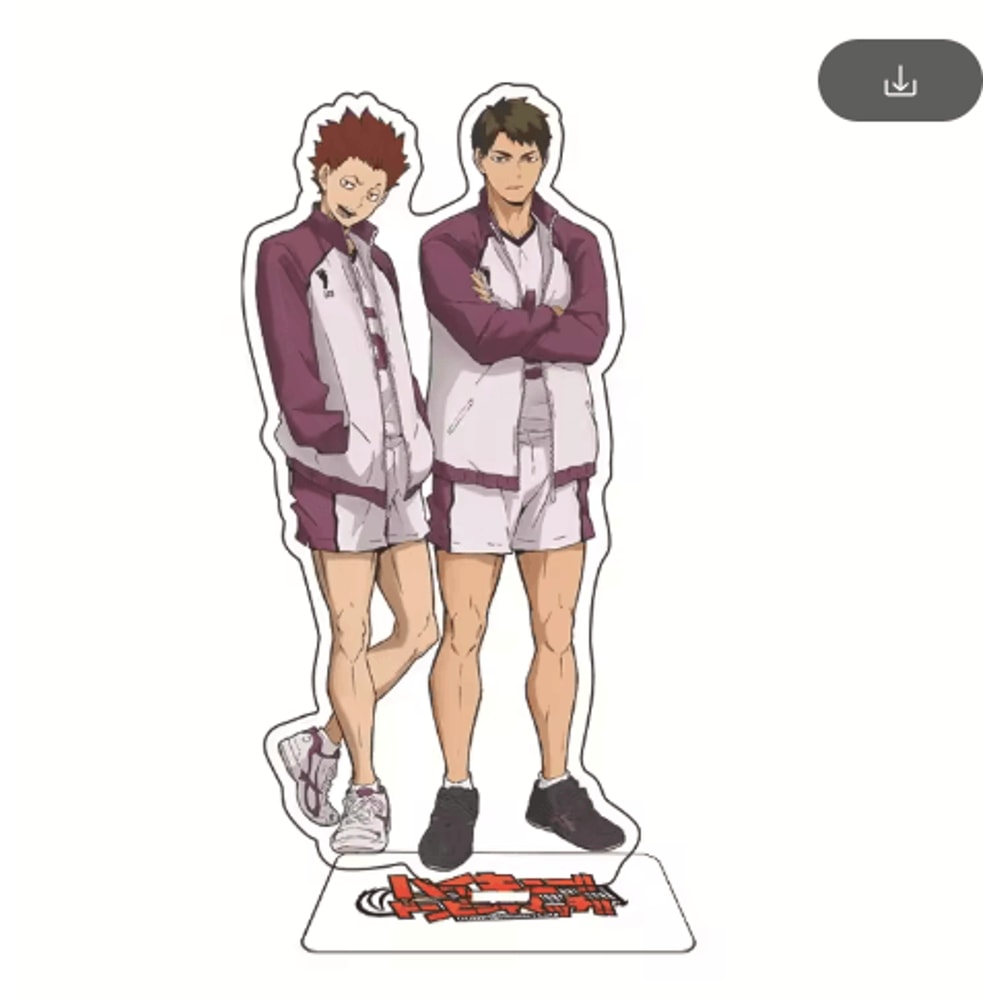 Haikyuu Acrylic Stand Figure Anime Desk Decor Character Display 11