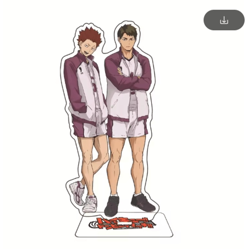 Haikyuu Acrylic Stand Figure Anime Desk Decor Character Display 11