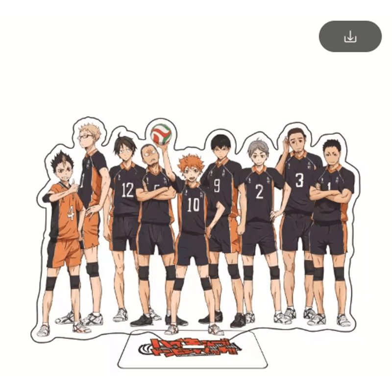 Haikyuu Acrylic Stand Figure Anime Desk Decor Character Display 14
