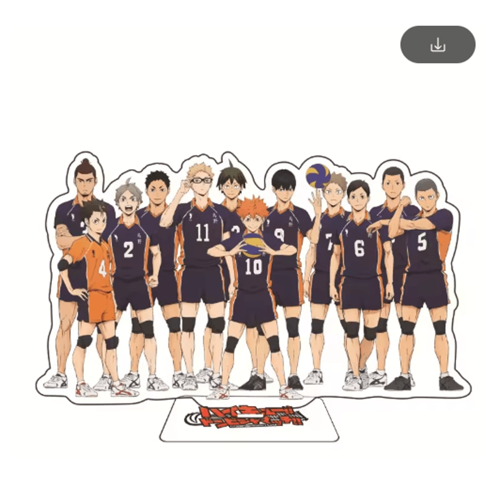 Haikyuu Acrylic Stand Figure Anime Desk Decor Character Display 15