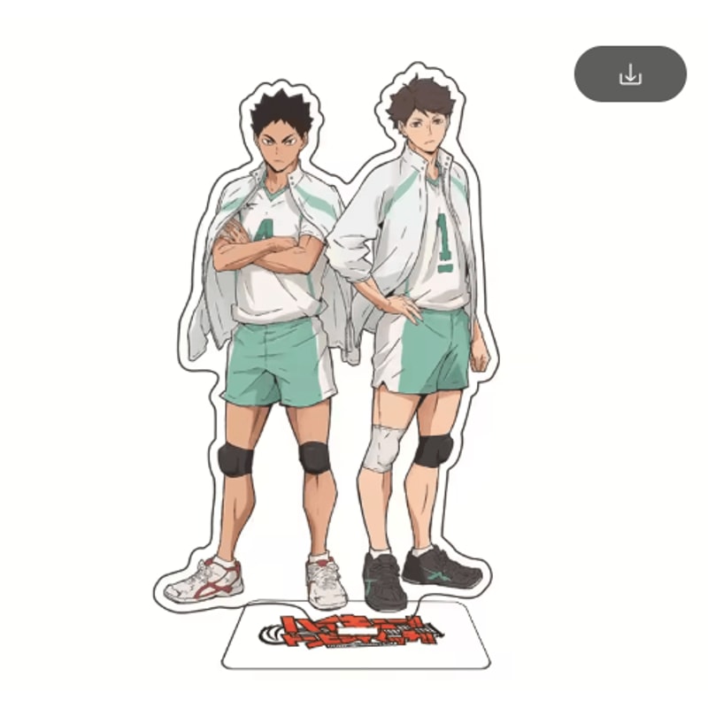 Haikyuu Acrylic Stand Figure Anime Desk Decor Character Display 9