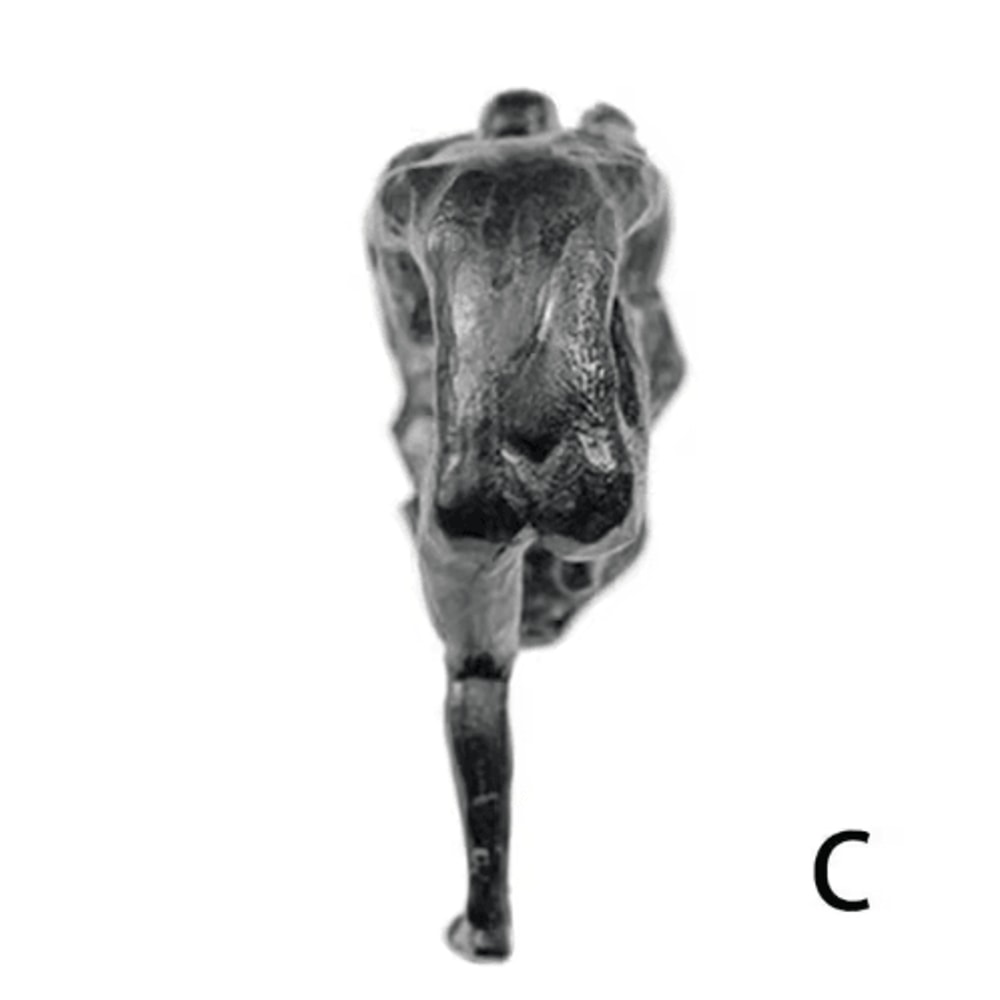 Modern Climbing Man Wall Sculpture Abstract Resin 3D Wall Art Decor 3