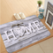 Absorbent Wooden Print Door Mat Washable NonSlip Entryway Rug 4