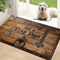Absorbent Wooden Print Door Mat Washable NonSlip Entryway Rug 6