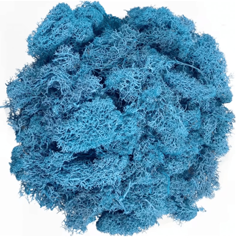 Artificial Reindeer Moss Decor NaturalLook Green Moss For Crafts Plant Styling 1