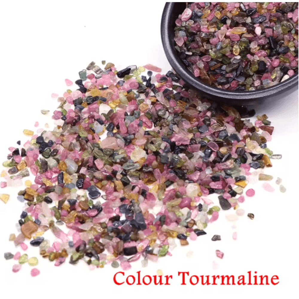 Natural Agate Crystal Chips Healing Gemstone Gravel For Decor Crafts 14