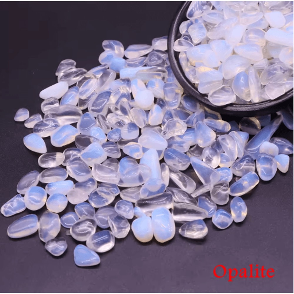 Natural Agate Crystal Chips Healing Gemstone Gravel For Decor Crafts 6