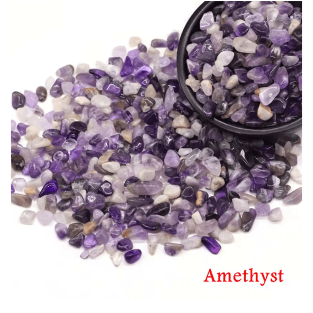 Natural Agate Crystal Chips Healing Gemstone Gravel For Decor Crafts 22