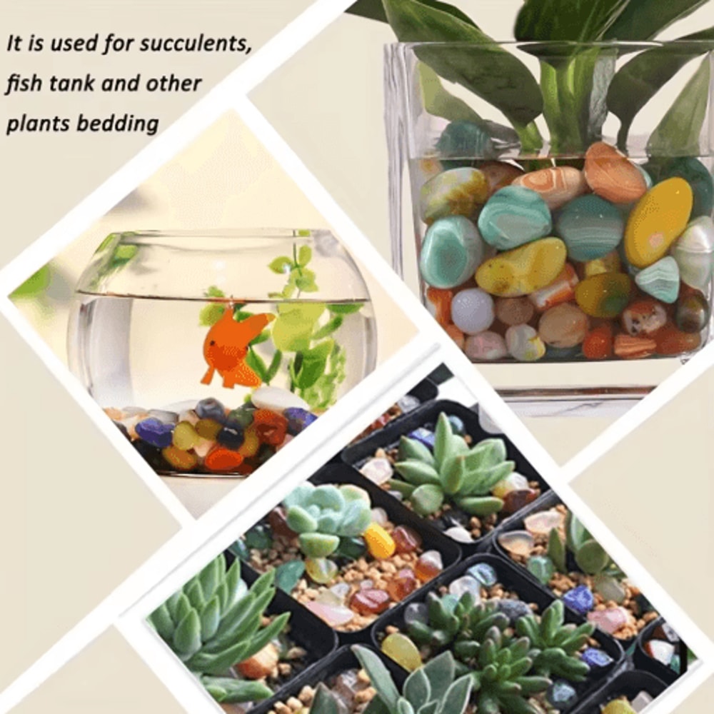 Natural Agate Crystal Chips Healing Gemstone Gravel For Decor Crafts 28