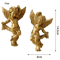 Cute Cherub Angel Wall Hanging Resin Angel Ornament Set For Room Decor 2