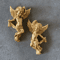 Cute Cherub Angel Wall Hanging Resin Angel Ornament Set For Room Decor 0