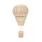 Handwoven Rattan Hot Air Balloon Decor Nursery Wall Hanging Baby Photo Prop 2