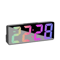 LED Digital Alarm Clock With Temperature Display Adjustable Brightness Bedroom Clock 1