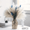 Blue Rabbit Tail Pampas Grass Bouquet Dried Flower Arrangement For Boho Home Decor 7