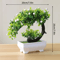 Artificial Bonsai Plant Mini Potted Tree For Desk Home Decor 11