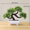 Artificial Bonsai Plant Mini Potted Tree For Desk Home Decor 6