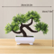 Artificial Bonsai Plant Mini Potted Tree For Desk Home Decor 6