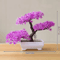Artificial Bonsai Plant Mini Potted Tree For Desk Home Decor 17