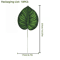 Tropical Palm Leaves Set Artificial Jungle Leaf Decorations For Party Home Styling 4
