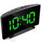 LED Digital Alarm Clock With Large Display Temperature Calendar Nightlight 0