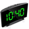 LED Digital Alarm Clock With Large Display Temperature Calendar Nightlight 0