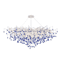 Luxury Branch Crystal Chandelier Modern Teardrop Hanging Lamp For Living Dining Spaces 10