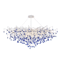 Luxury Branch Crystal Chandelier Modern Teardrop Hanging Lamp For Living Dining Spaces 10