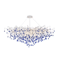 Luxury Branch Crystal Chandelier Modern Teardrop Hanging Lamp For Living Dining Spaces 11