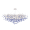 Luxury Branch Crystal Chandelier Modern Teardrop Hanging Lamp For Living Dining Spaces 12