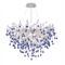 Luxury Branch Crystal Chandelier Modern Teardrop Hanging Lamp For Living Dining Spaces 13