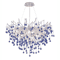 Luxury Branch Crystal Chandelier Modern Teardrop Hanging Lamp For Living Dining Spaces 16