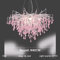 Luxury Branch Crystal Chandelier Modern Teardrop Hanging Lamp For Living Dining Spaces 7
