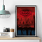 Stranger Things Canvas Poster Retro TV Series Wall Art For Home Cafe Decor 10
