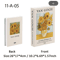 Van Gogh Monet Picasso Decorative Book Storage Box Luxury Hidden Storage Decor 10