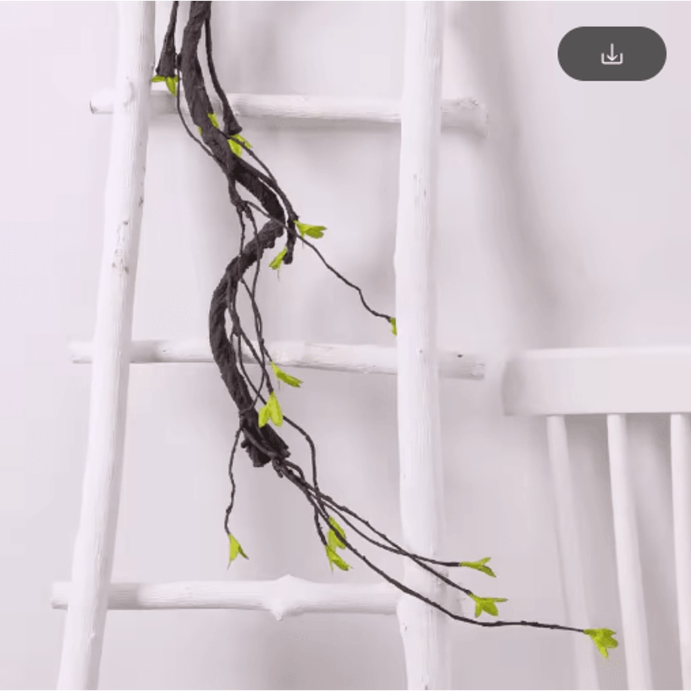 Artificial Rattan Vine Branch Rustic Wall Hanging Wedding Decor Accent 2