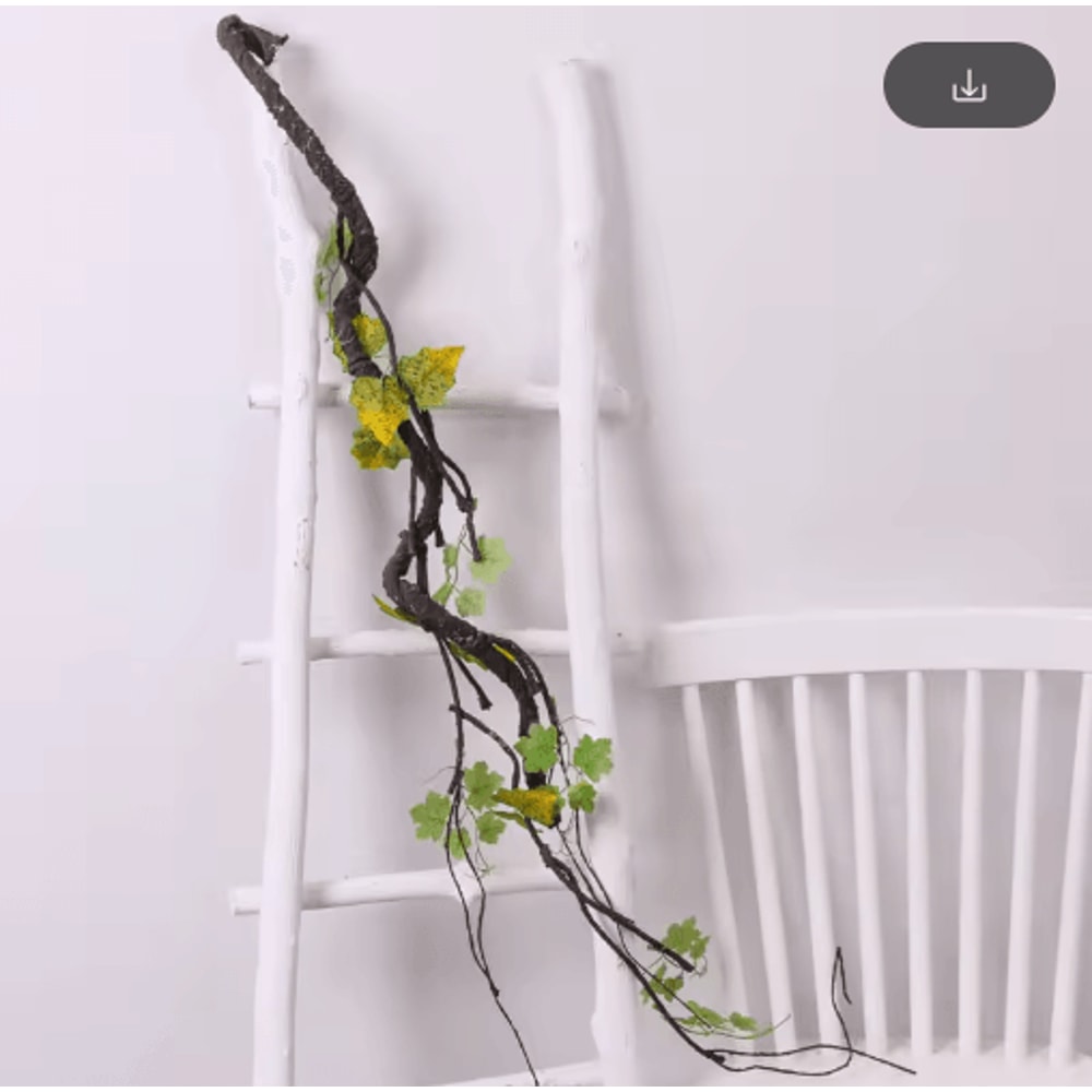 Artificial Rattan Vine Branch Rustic Wall Hanging Wedding Decor Accent 5