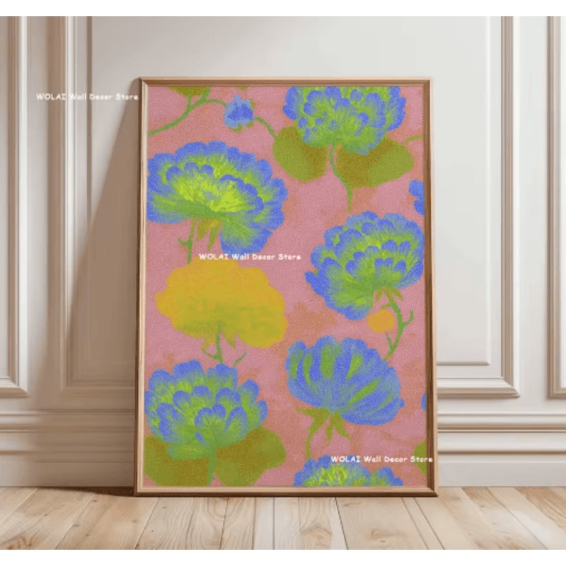 Japanese Koi Fish Zen Canvas Wall Art Forest Sun Abstract Peaceful Decor 5