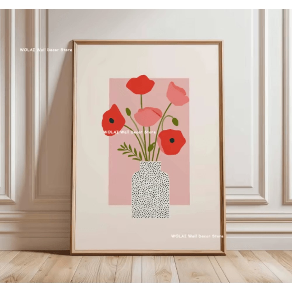 Japanese Koi Fish Zen Canvas Wall Art Forest Sun Abstract Peaceful Decor 7