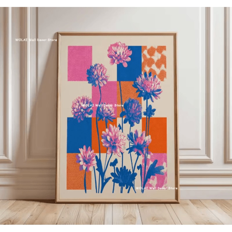 Japanese Koi Fish Zen Canvas Wall Art Forest Sun Abstract Peaceful Decor 10