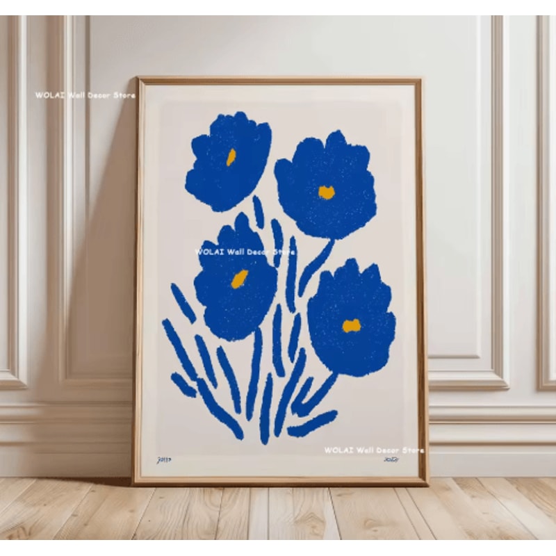 Japanese Koi Fish Zen Canvas Wall Art Forest Sun Abstract Peaceful Decor 16